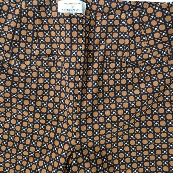 Anthropologie The Essential Slim Women's Trousers, Size 2 - Picture 5 of 11